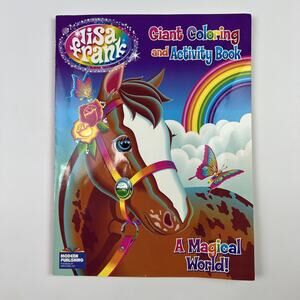 A Magical World Giant Coloring and Activity Book (Lisa Frank) Paperback